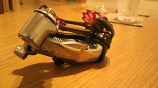 オークションで手に入れた自転車部品