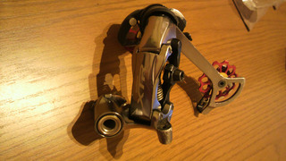 オークションで手に入れた自転車部品