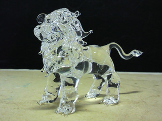 生徒作品 ガラス細工の獅子座