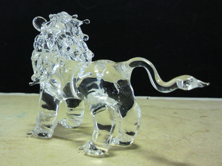生徒作品 ガラス細工の獅子座