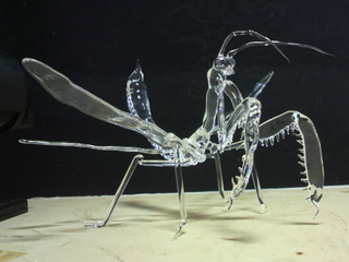 生徒さんの作ったカマキリ