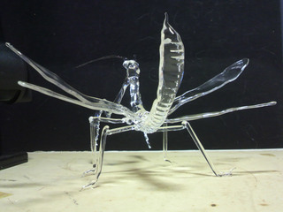 生徒さんの作ったカマキリ